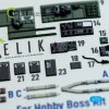 Kelik K72137 TBM-3 Avenger - interior 3D decals for HobbyBoss kit (1/72)